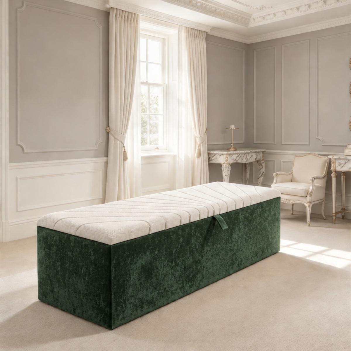 Whitby Ottoman Storage Box, view 6