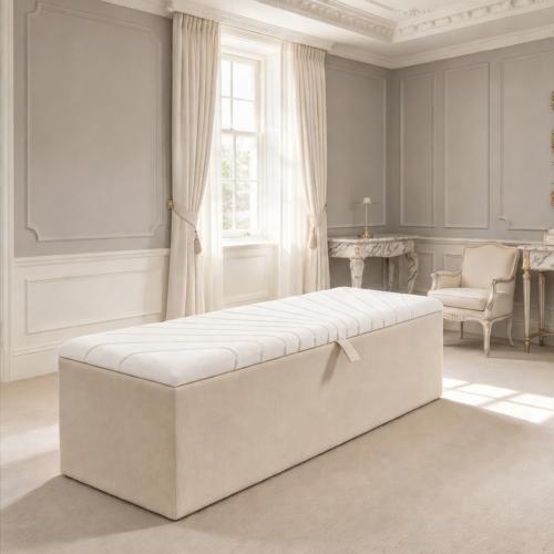 Cream Plush Velvet