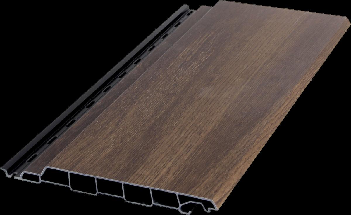 Wall Panel 89T - Walnut - Outdoor - 290cm - (1 pack / 6pcs) — Outdoor Wall Panels handmade to order by Langham Furniture, image 2 of 7