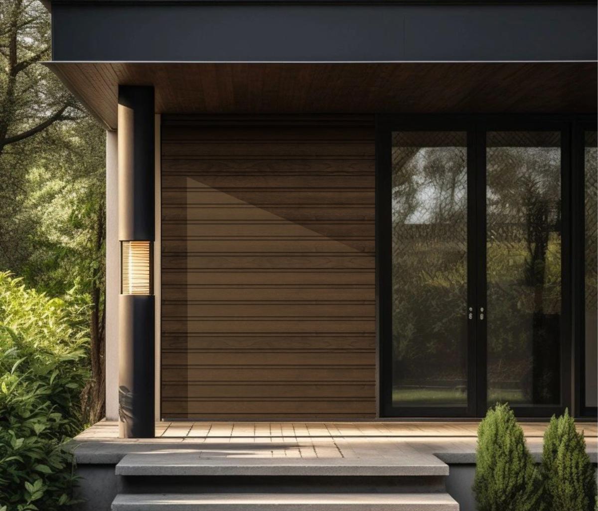 Wall Panel 89T - Walnut - Outdoor - 290cm - (1 pack / 6pcs) — Outdoor Wall Panels handmade to order by Langham Furniture, image 7 of 7