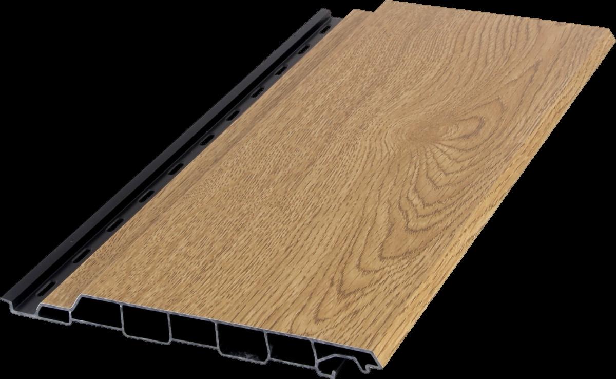 Wall Panel 89D - Dark Oak - Outdoor - 290cm - (1 pack / 6pcs) — Outdoor Wall Panels handmade to order by Langham Furniture, image 2 of 7