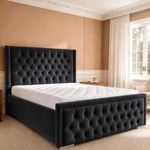 Black Plush Velvet