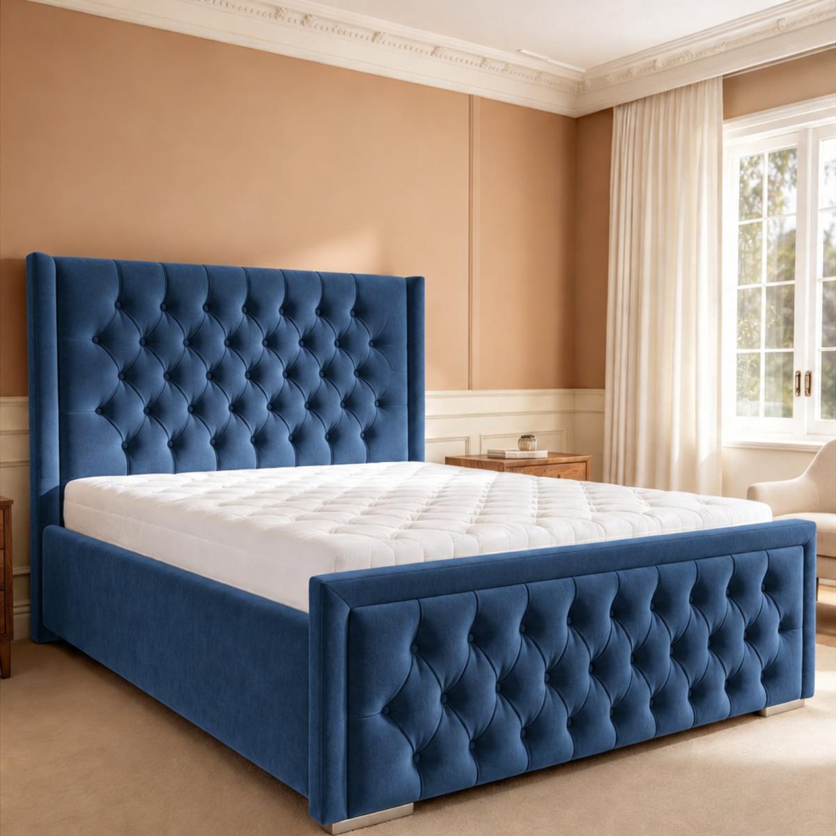 Wycombe Upholstered Bed, view 10
