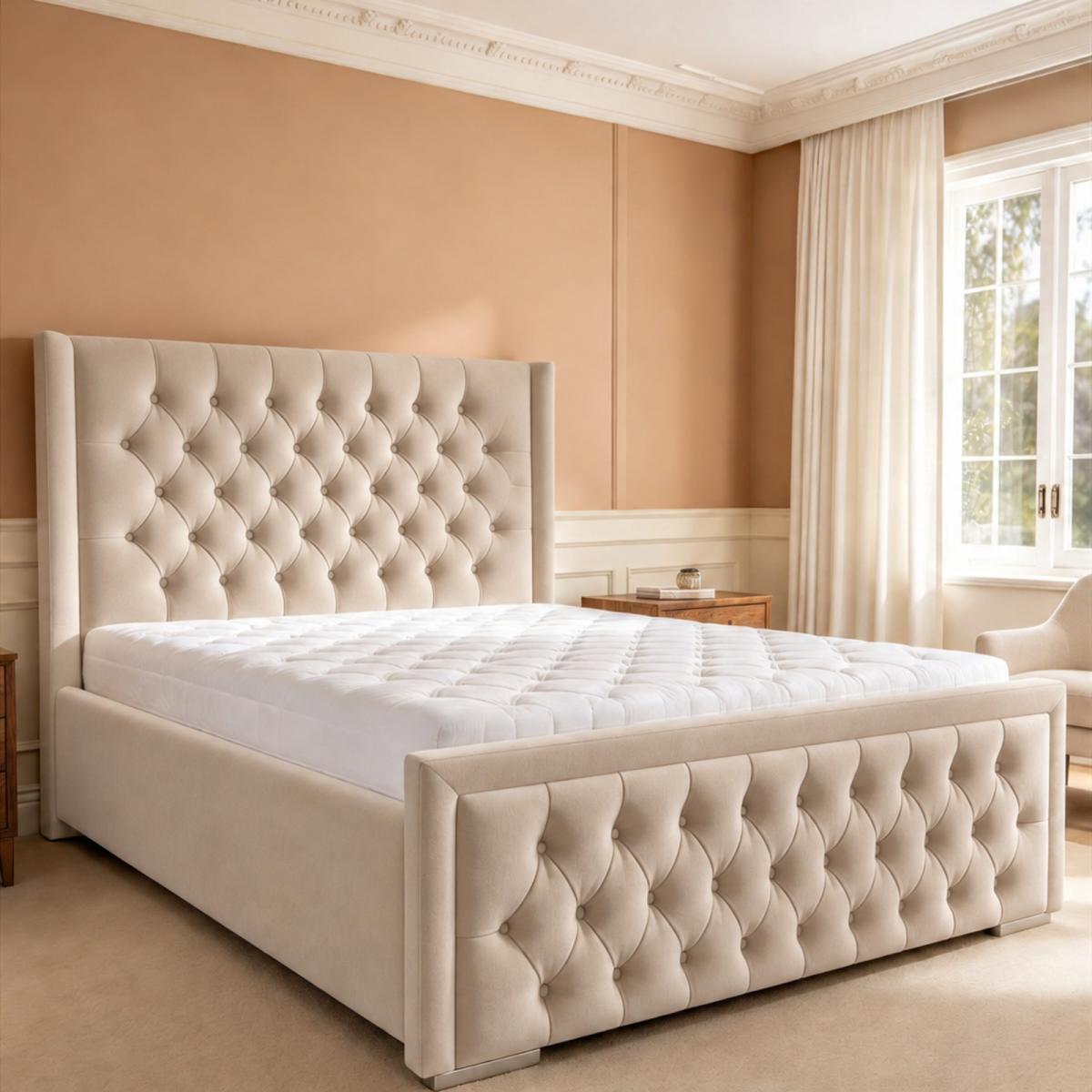 Wycombe Upholstered Bed, view 11