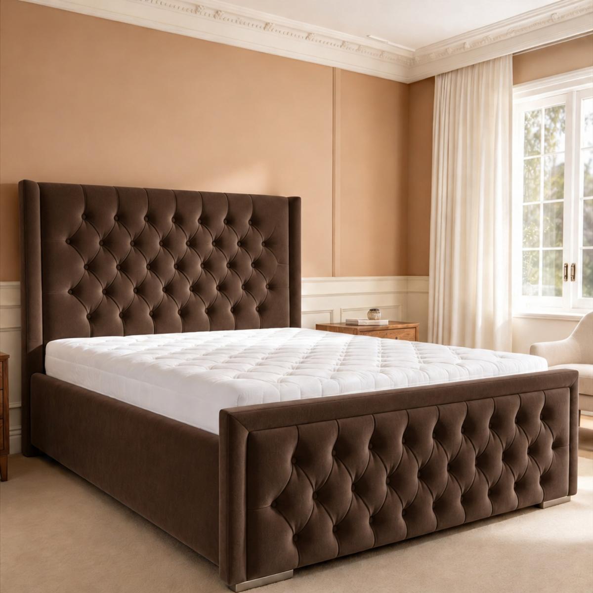 Wycombe Upholstered Bed, view 13
