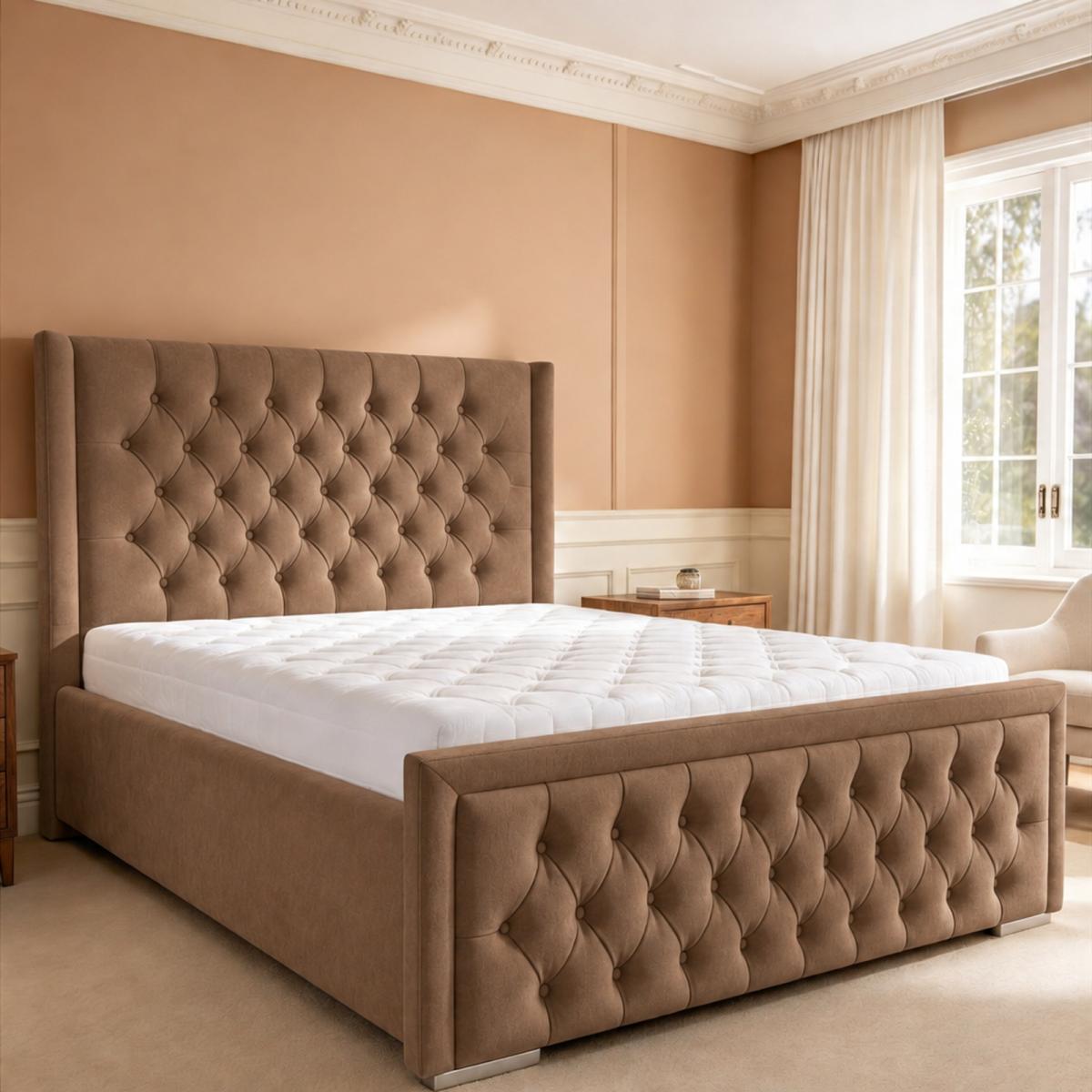 Wycombe Upholstered Bed, view 19