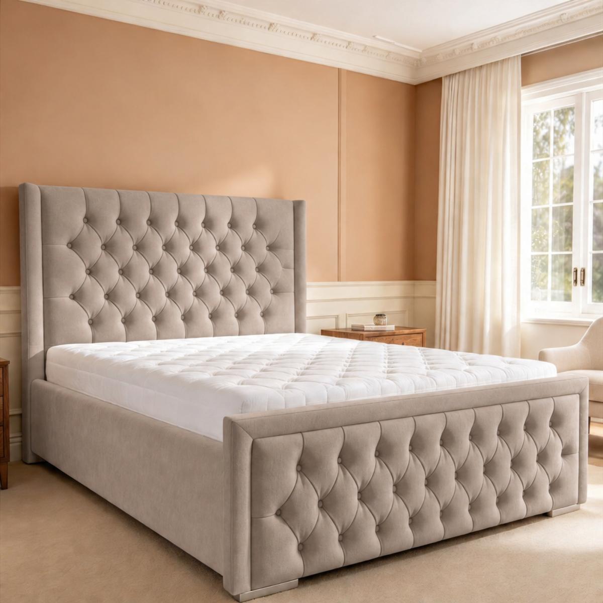 Wycombe Upholstered Bed, view 20