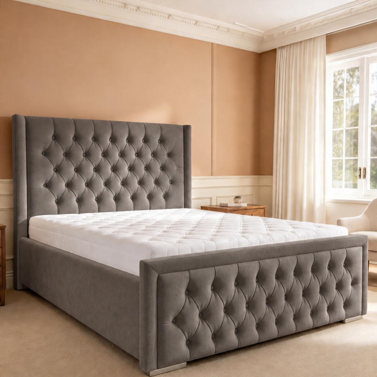 Wycombe Upholstered Bed, view 21