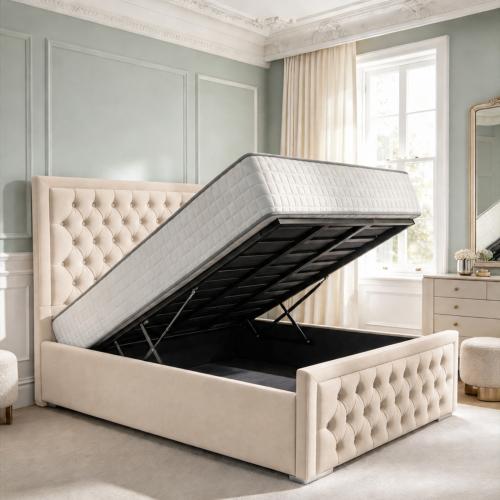 Wycombe Upholstered Ottoman Bed — Upholstered Ottoman Beds, made to order