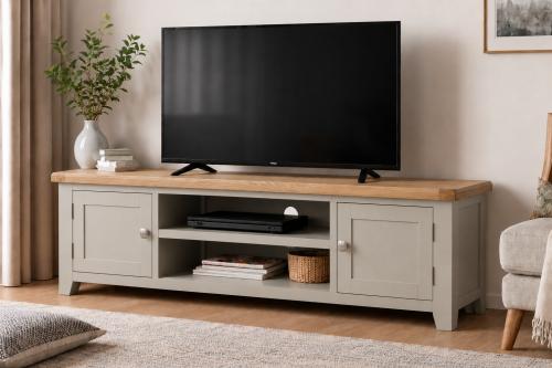 Lucca X-Large TV Unit — TV Units handmade to order by Langham Furniture