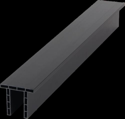 Fencing 94 Trim - Black - 180cm (1 Pack / 4pcs) — Fencing handmade to order by Langham Furniture