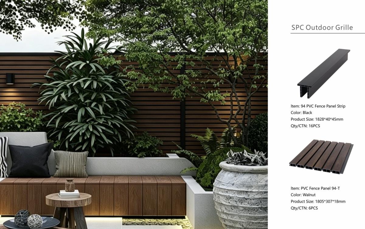 Fencing 94T - Walnut - Outdoor - 180cm (1 Pack / 6pcs) — Fencing handmade to order by Langham Furniture, image 4 of 7