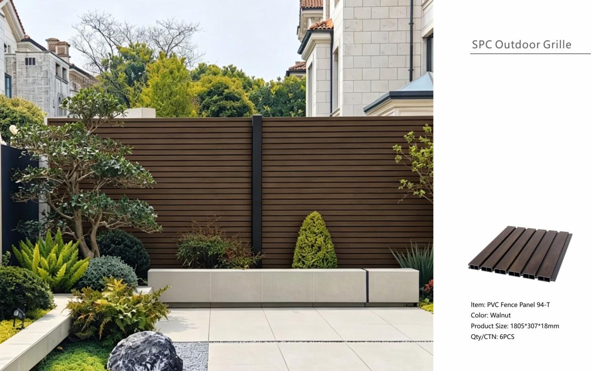 Fencing 94T - Walnut - Outdoor - 180cm (1 Pack / 6pcs) — Fencing handmade to order by Langham Furniture, image 6 of 7