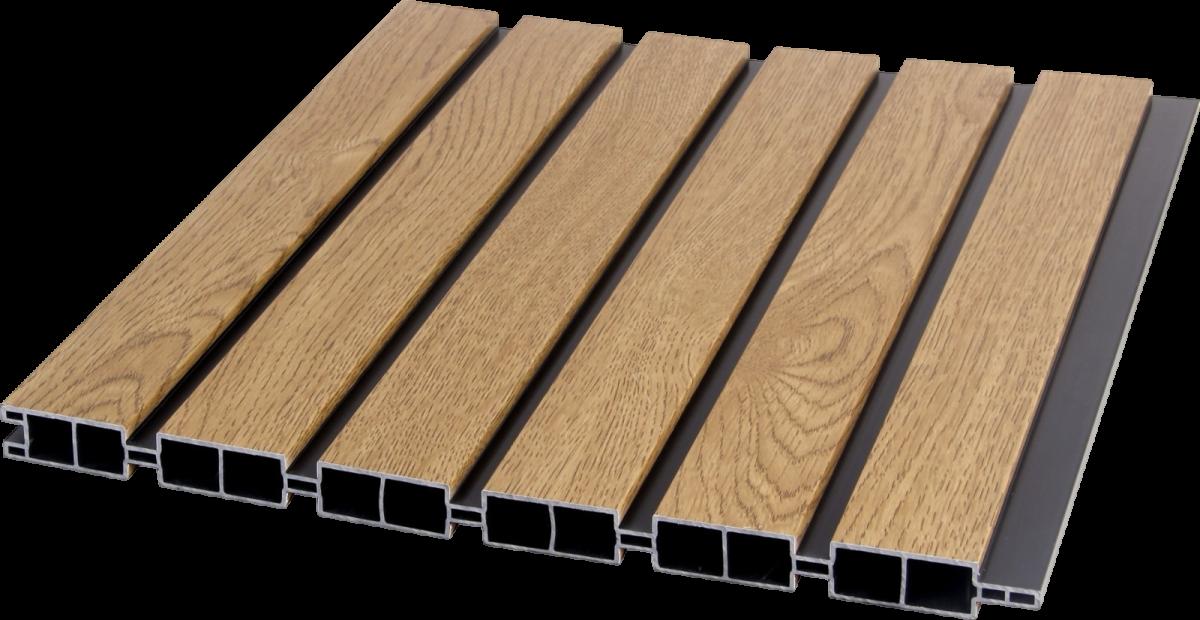 Fencing 94D - Dark Oak - Outdoor - 180cm (1 Pack / 6pcs) — Fencing handmade to order by Langham Furniture, image 2 of 7