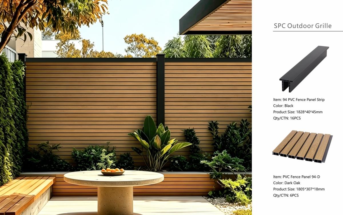 Fencing 94D - Dark Oak - Outdoor - 180cm (1 Pack / 6pcs) — Fencing handmade to order by Langham Furniture, image 4 of 7