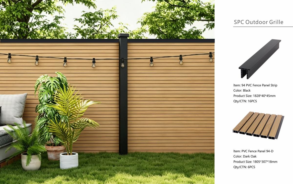 Fencing 94D - Dark Oak - Outdoor - 180cm (1 Pack / 6pcs) — Fencing handmade to order by Langham Furniture, image 5 of 7