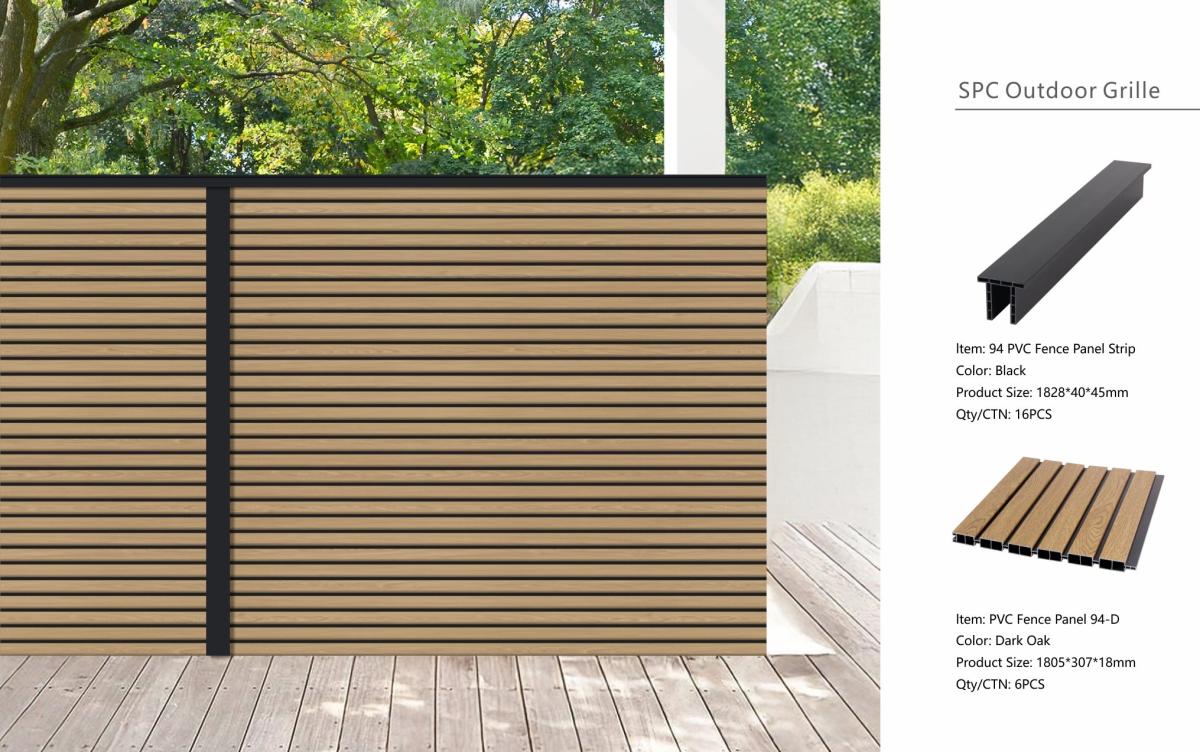 Fencing 94D - Dark Oak - Outdoor - 180cm (1 Pack / 6pcs) — Fencing handmade to order by Langham Furniture, image 6 of 7