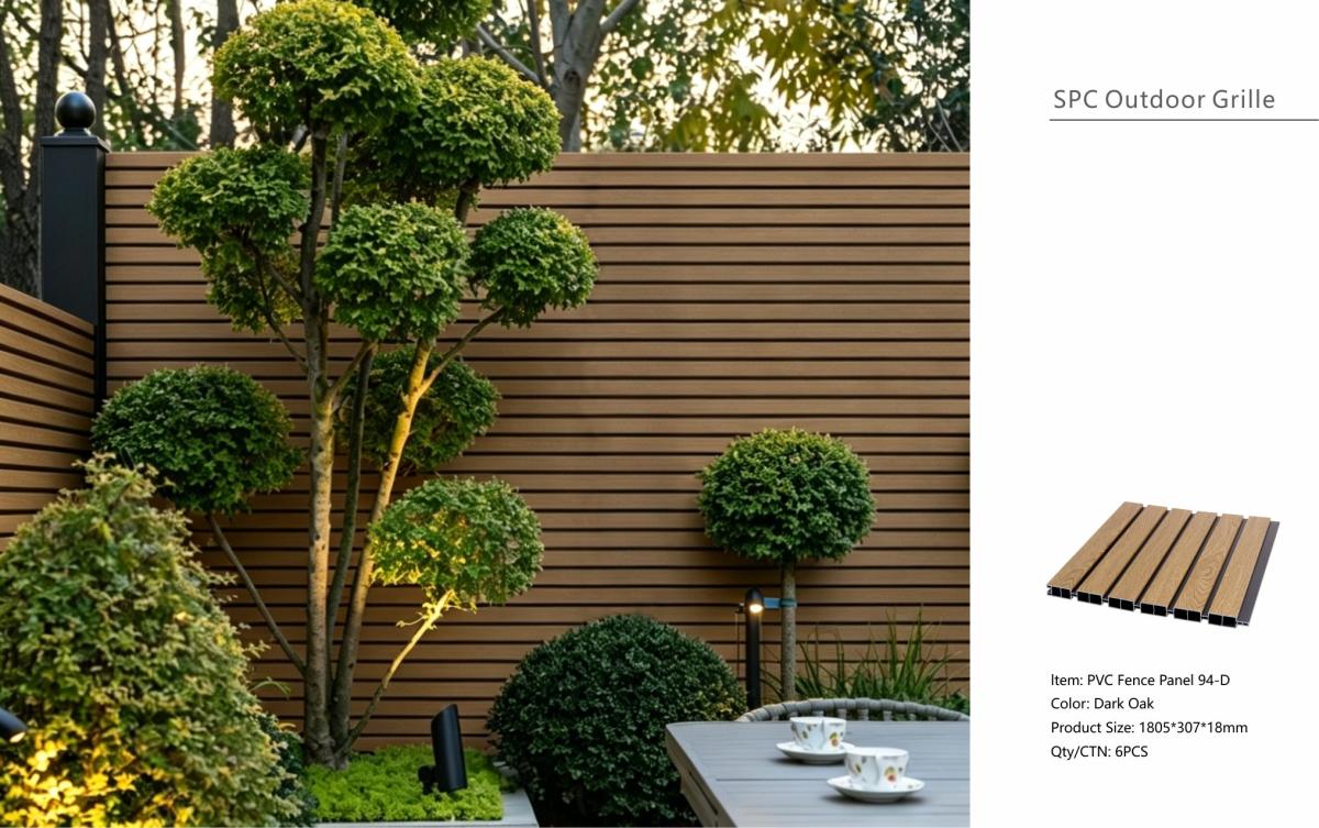 Fencing 94D - Dark Oak - Outdoor - 180cm (1 Pack / 6pcs) — Fencing handmade to order by Langham Furniture, image 7 of 7