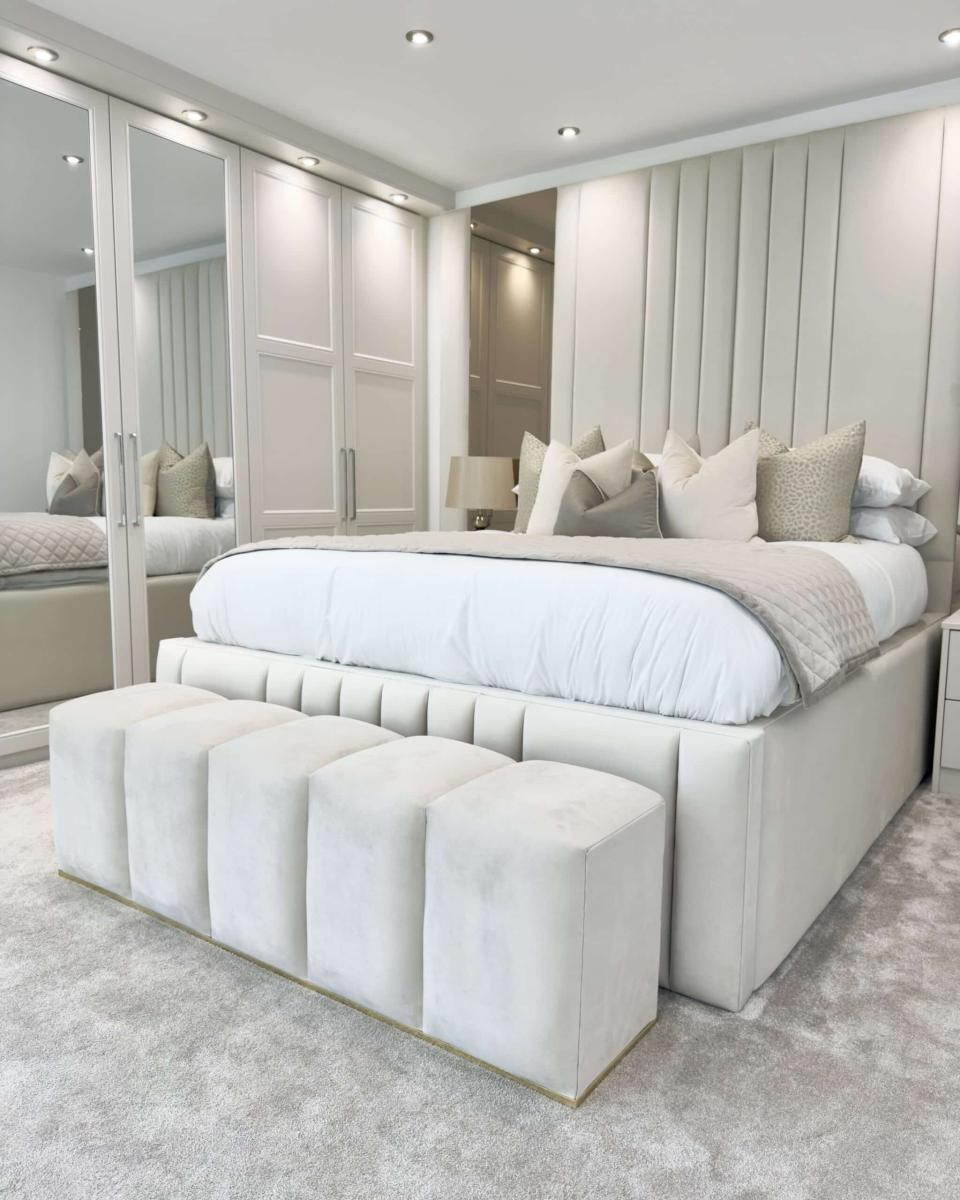 Luxury Bespoke Bench — Ottomans & Footstools handmade to order by Langham Furniture, image 5 of 6