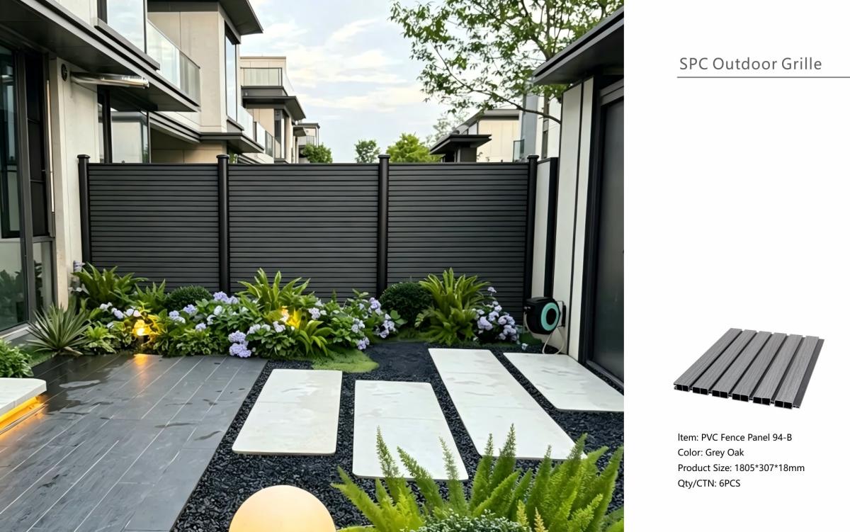 Fencing 94B - Grey Oak - Outdoor - 180cm (1 Pack / 6pcs) — Fencing handmade to order by Langham Furniture, image 7 of 11