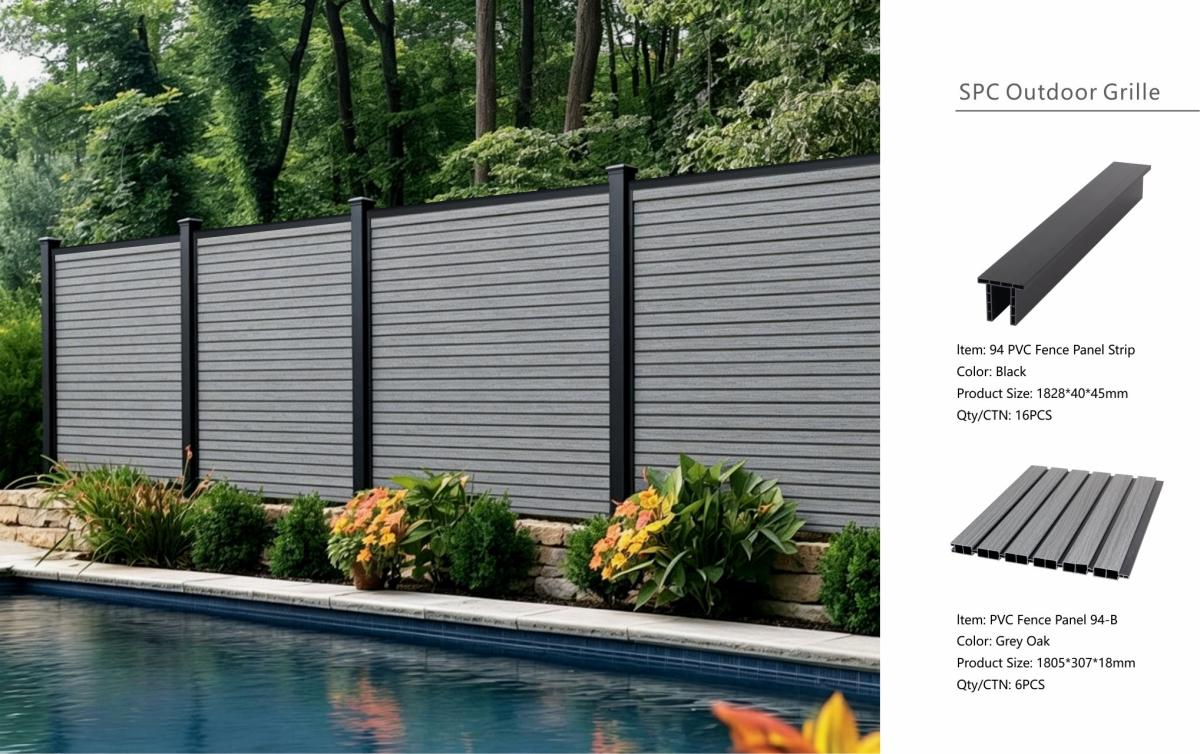 Fencing 94B - Grey Oak - Outdoor - 180cm (1 Pack / 6pcs) — Fencing handmade to order by Langham Furniture, image 8 of 11