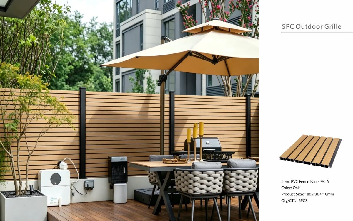 Fencing 94A - Oak - Outdoor - 180cm (1 Pack / 6pcs) — Fencing handmade to order by Langham Furniture, image 4 of 7