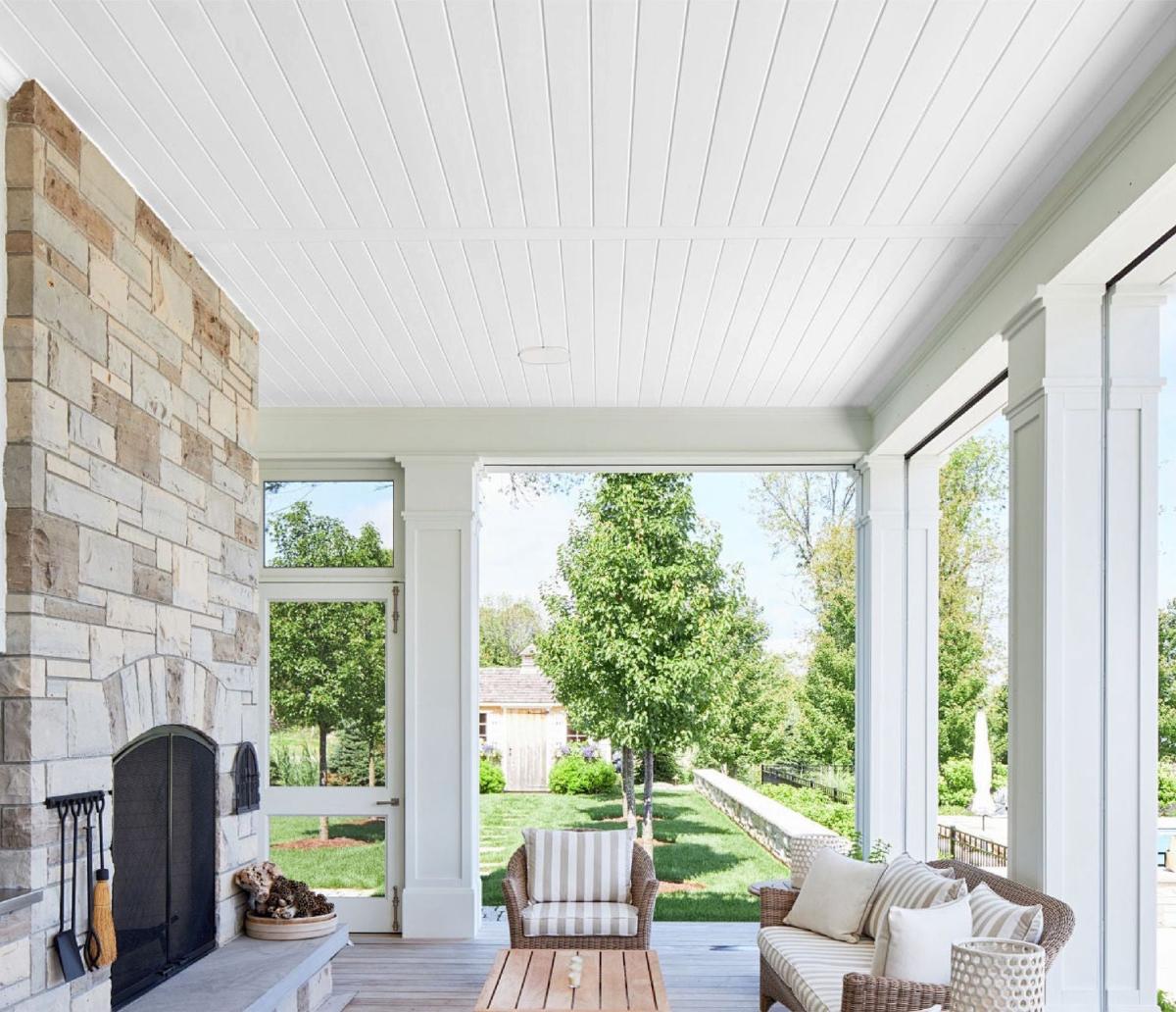 Ceiling 120A - White - 290cm - (1 Pack / 8pcs) — Ceiling Panels handmade to order by Langham Furniture, image 1 of 4