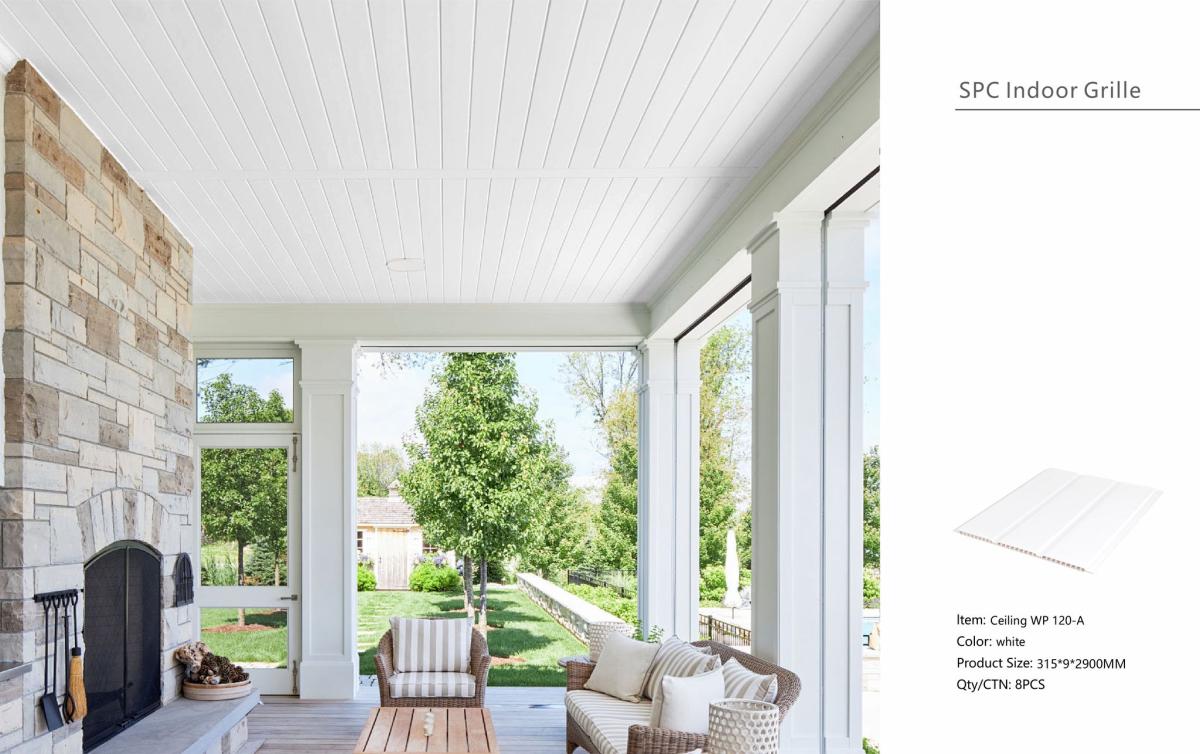 Ceiling 120A - White - 290cm - (1 Pack / 8pcs) — Ceiling Panels handmade to order by Langham Furniture, image 3 of 4