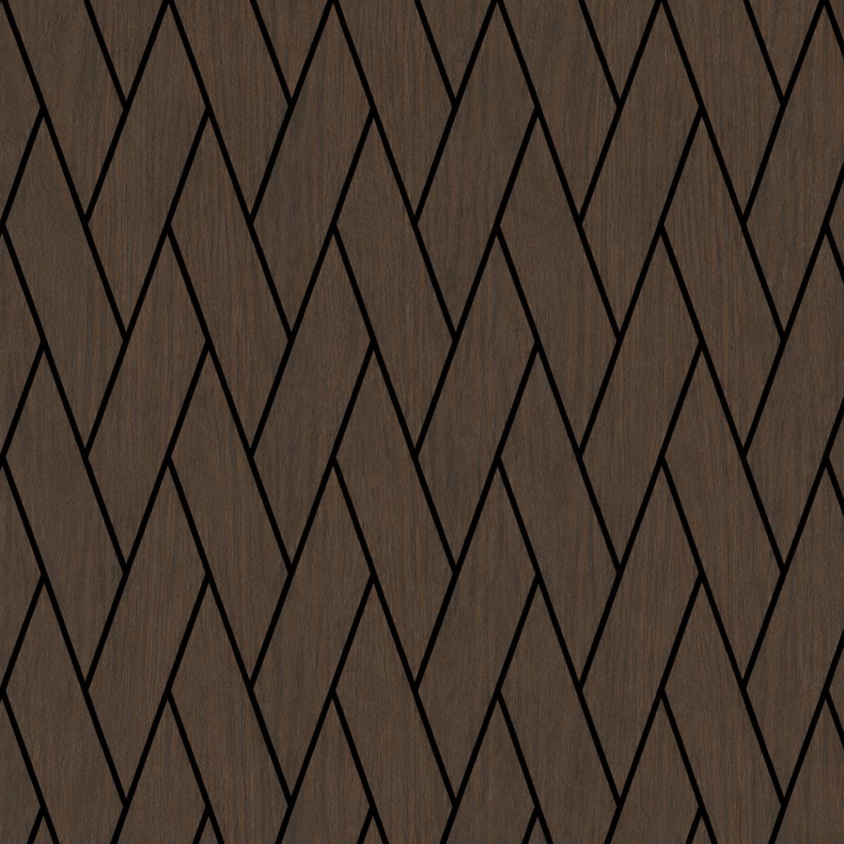 Wall Panel 42WT - Walnut - Acoustic - 240cm - (1 pack / 4pcs) — Slat & Acoustic Panels handmade to order by Langham Furniture, image 2 of 2
