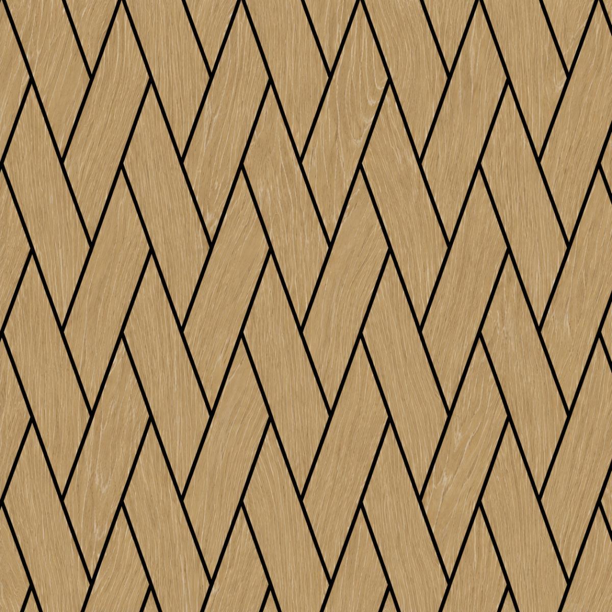 Wall Panel 42H - Oak - Acoustic - 240cm - (1 pack / 4pcs) — Slat & Acoustic Panels handmade to order by Langham Furniture, image 2 of 2