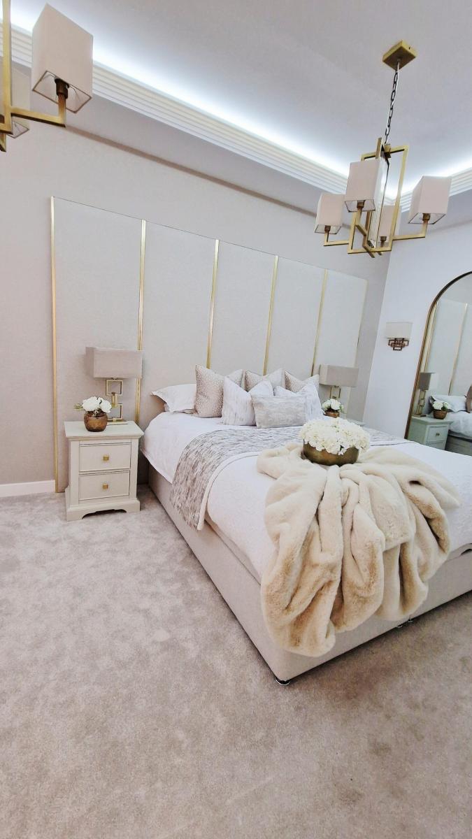 Luxury Wall Panel Bed — Divan Beds handmade to order by Langham Furniture, image 5 of 6
