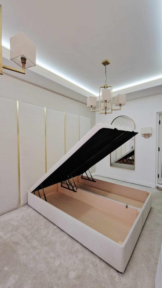 Luxury Wall Panel Bed — Divan Beds handmade to order by Langham Furniture, image 6 of 6