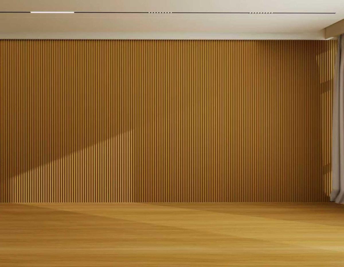 Wall Panel 80D - Dark Oak - Seamless - 240cm - (1 pack / 12pcs) — Slat & Acoustic Panels handmade to order by Langham Furniture, image 4 of 4