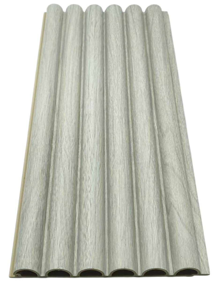 Wall Panel 80B - Light Grey  - Seamless - 240cm - (1 pack / 12pcs) — Slat & Acoustic Panels handmade to order by Langham Furniture, image 2 of 4