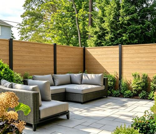 Fencing 86A - Oak 03 - Outdoor - 180cm (1 Pack / 6pcs) — Fencing handmade to order by Langham Furniture