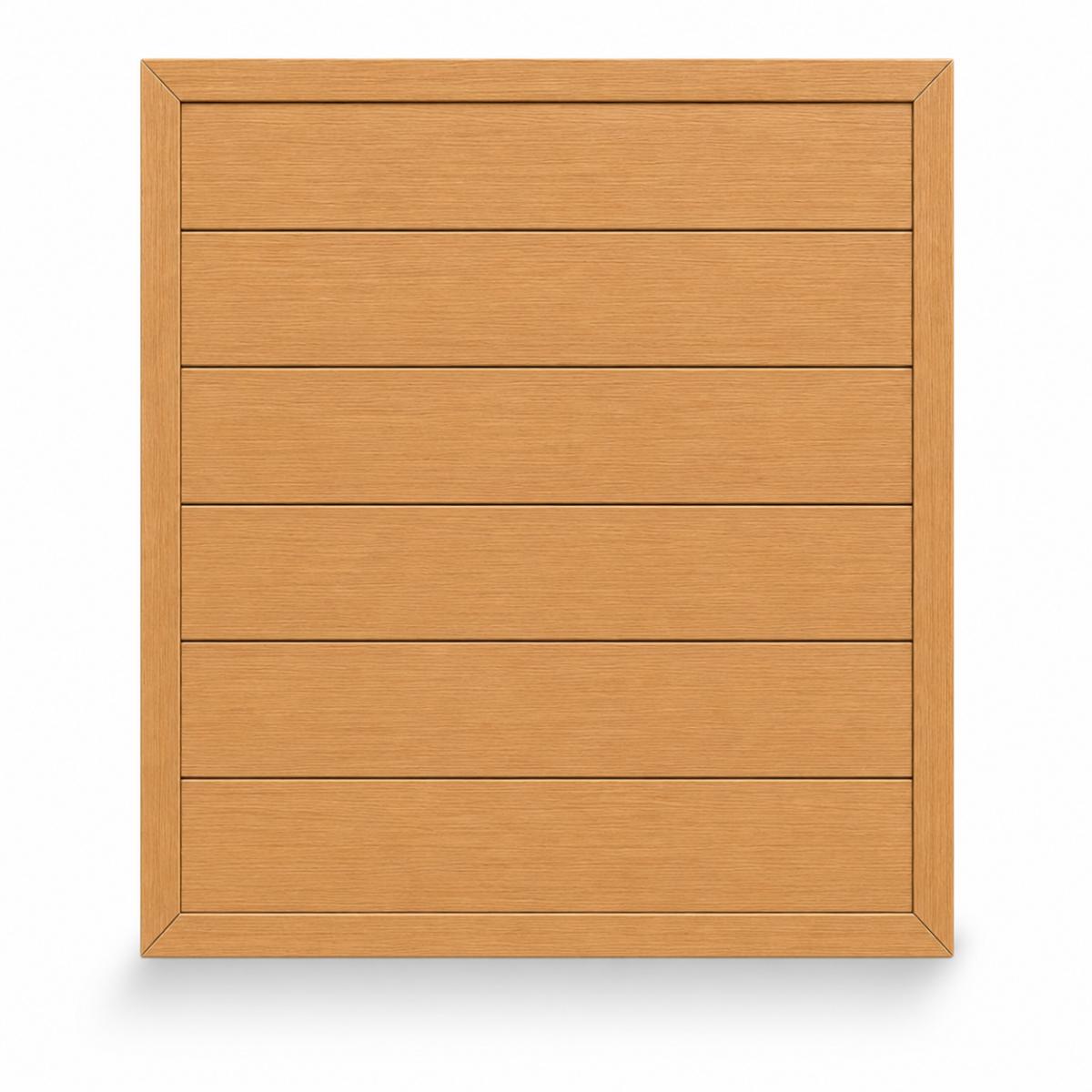 Fencing 86A - Oak 03 - Outdoor - 180cm (1 Pack / 6pcs) — Fencing handmade to order by Langham Furniture, image 2 of 5