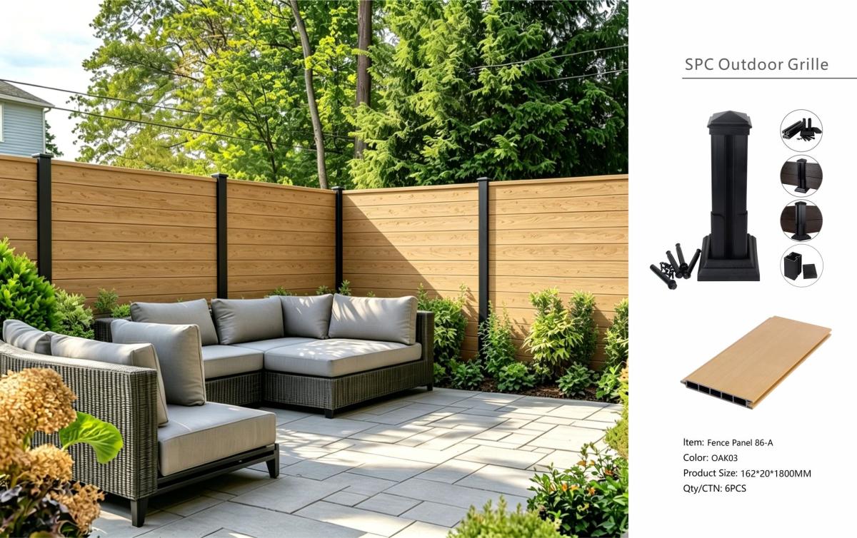 Fencing 86A - Oak 03 - Outdoor - 180cm (1 Pack / 6pcs) — Fencing handmade to order by Langham Furniture, image 4 of 5