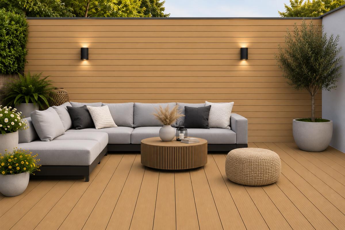 Decking 85A - Oak 03 - Outdoor - 290cm - (1 pack / 4pcs) — Decking handmade to order by Langham Furniture, image 1 of 2