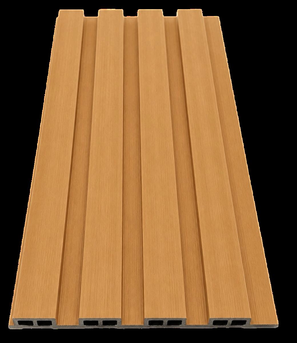 Wall Panel 84A - Oak 03 - Outdoor - 240cm - (1 pack / 12pcs) — Outdoor Wall Panels handmade to order by Langham Furniture, image 2 of 2