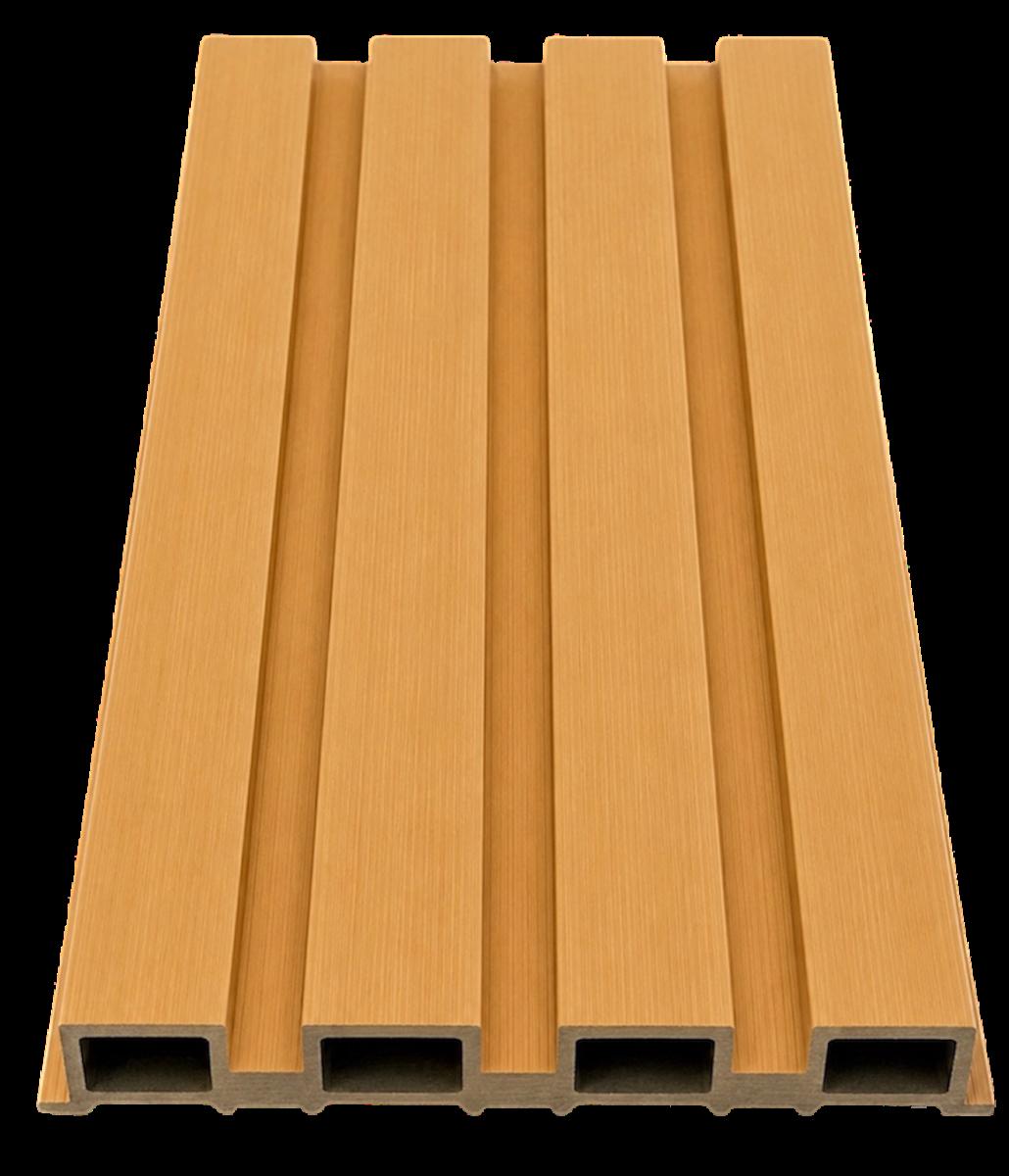 Wall Panel 83A - Oak 03 - Outdoor - 180cm/290cm - (1 pack / 6pcs) — Outdoor Wall Panels handmade to order by Langham Furniture, image 2 of 3